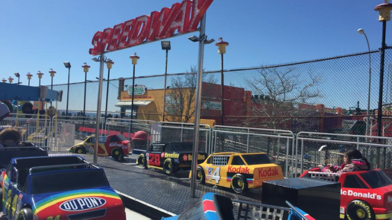 It's Coney Island season! 8 new rides and eats to try 7 This new mini-racetrack, located to the far left if you're entering Deno's Wonder Wheel Amusement Park from the boardwalk, is built for kids who have the need for speed.