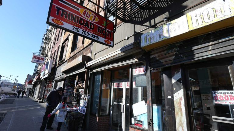 Ali's Roti shop at 1267 Fulton St. 