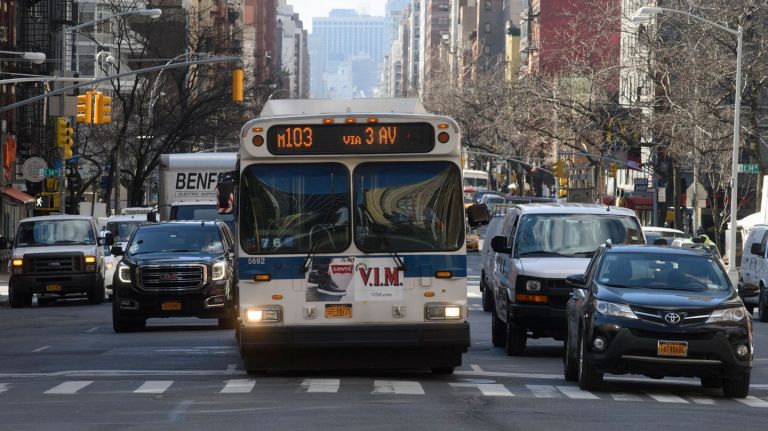 Manhattan's Third and Seventh avenues seems stuck in the past with minimal bike and bus lanes.