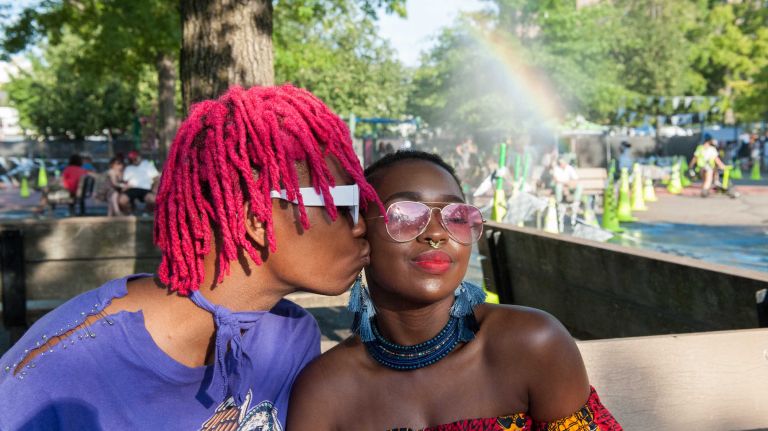 Afropunk Fest in Brooklyn 33 Attendees at the Afropunk music festival at Commodore Barry Park in Brooklyn on Saturday, Aug. 27, 2016.