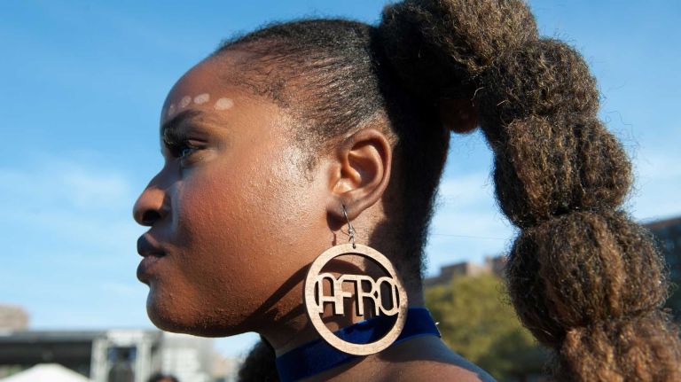 Afropunk Fest in Brooklyn 37 An attendee at the Afropunk music festival at Commodore Barry Park in Brooklyn on Saturday, Aug. 27, 2016.