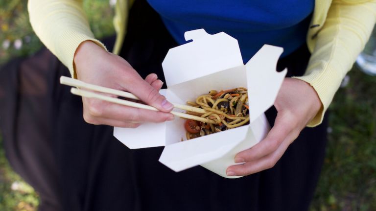 After a long day at work, who wants to argue over what's for dinner? When you're single, you get to choose what you want and when you want to eat it -- at least most of the time. If you want to eat left over Chinese food for breakfast, no one's going to stop you; and that's just wonderful. 