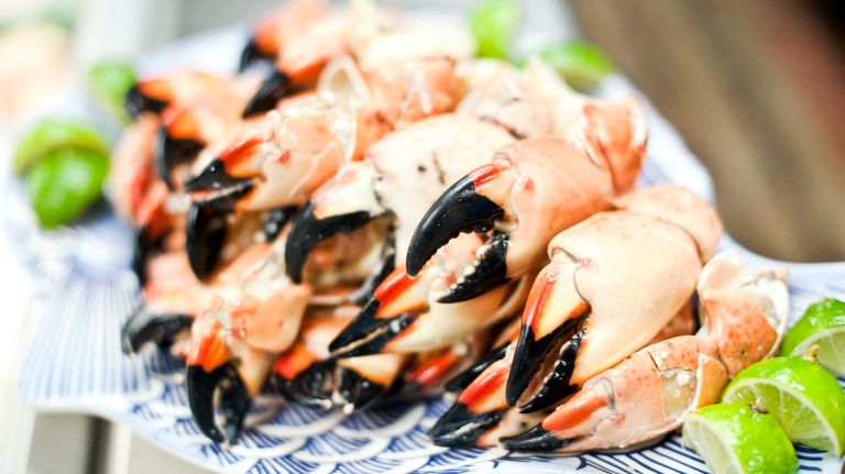 Grab a glass of bubbly and snack on some  crab claws  this New Year's Eve.