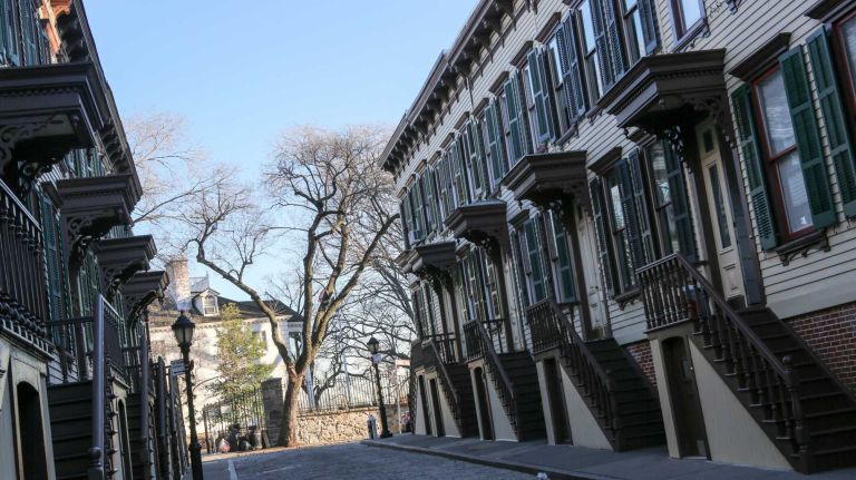 Sylvan Terrace between St.Nicholas Ave. and Jumel Terrace in Washington Heights, Wednesday, Jan. 6, 2016.