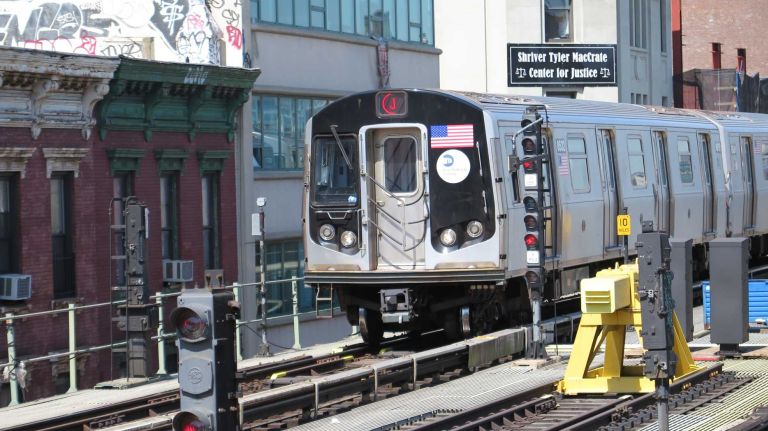 Man slashed on J train at Marcy Avenue station, NYPD says 1 A man was slashed on the J train on Nov. 30, 2016, police said.