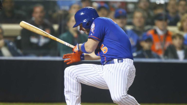 World Series Game 5: Mets vs. Royals 175 New York Mets third baseman David Wright (5) gets out of the way of the pitch from Kansas City Royals starting pitcher Edinson Volquez (36) in the first inning during Game 5 of the World Series against the Kansas City Royals at Citi Field on Sunday, Nov. 1, 2015.