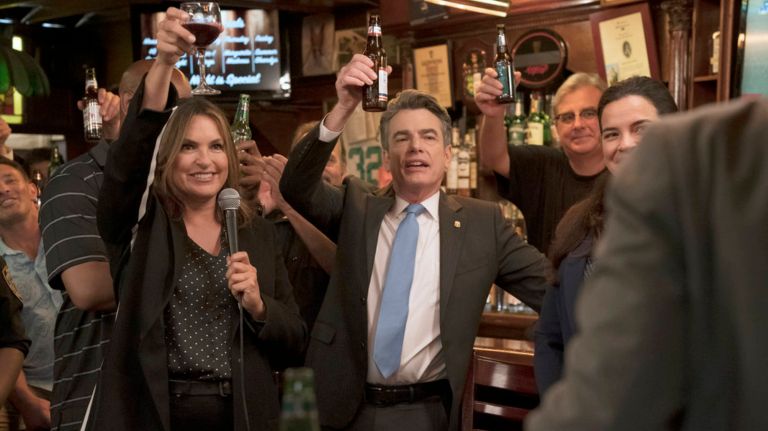 Cue the ominous sound effects and "Law & Order: SVU" theme song -- the series is now 21 seasons strong.&nbsp;