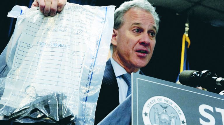 A report by New York State Attorney General Eric Schneiderman found that   74 percent of  guns used in crimes in New York  originated outside the state.  What can we do?