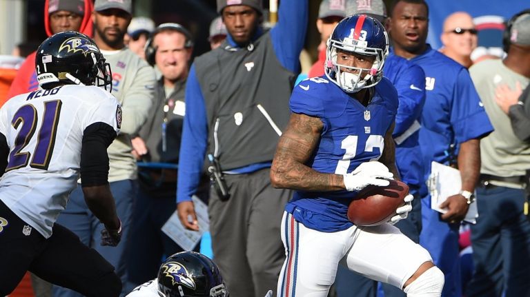 Odell Beckham Jr.'s status for Sunday remains up in the air.