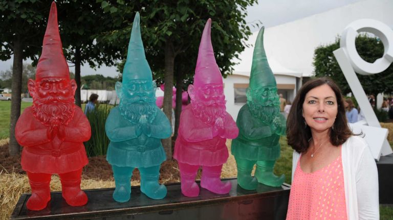 Janet Hayden attends the Art Southampton VIP first view & VIP preview to benefit Southampton Hospital & Parrish Art Museum in Water Mill, Thursday, July 9, 2015. The art show runs from July 9 through July 13.