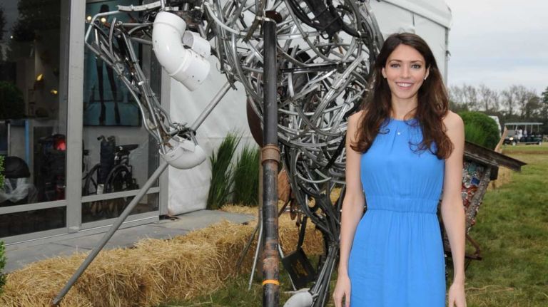 Charlotte Clay attends the Art Southampton VIP first view & VIP preview to benefit Southampton Hospital & Parrish Art Museum in Water Mill, Thursday, July 9, 2015. The art show runs from July 9 through July 13.