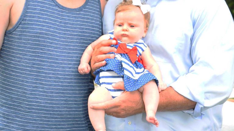Zach Epley, Hailey Epley, and Southampton Mayor Mark Epley attend the after party for the Fourth of July parade on July 4, 2015, in Southampton.