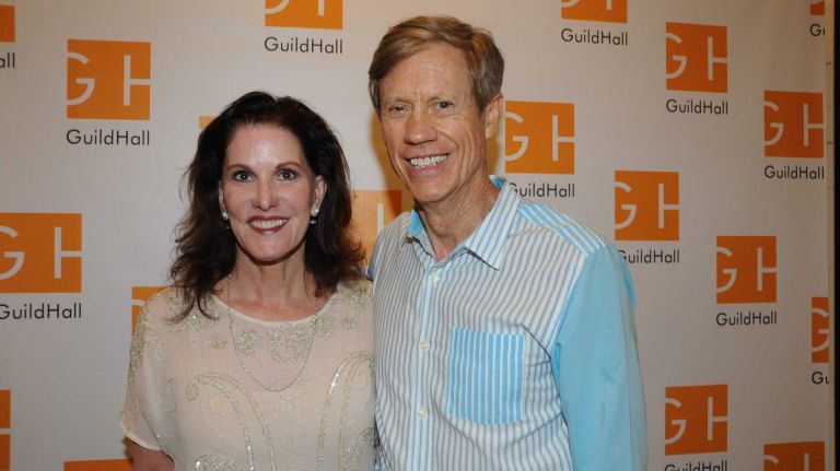 Stormy and Richard Byorum attend The Beach Boys concert at Guild Hall in East Hampton on July 3, 2015.