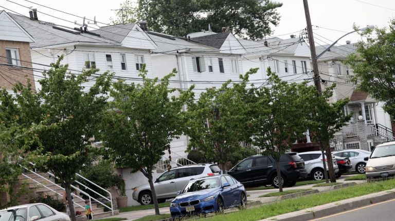 Bergen Beach 41 Houses along Bergen Ave. across from McGuire Park in Bergen Beach, Brooklyn, July 3, 2015.