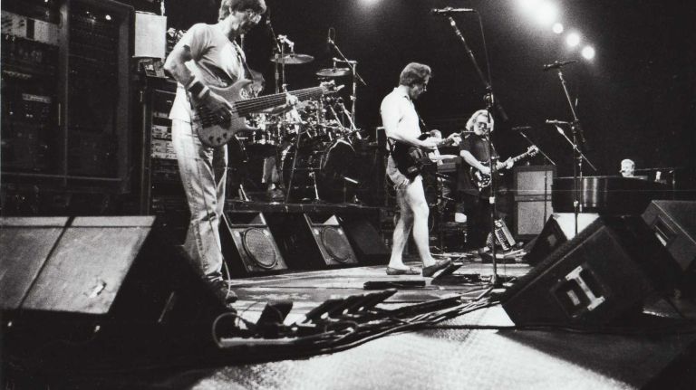 The Grateful Dead plays before a sold-out crowd at Madison Square Garden on Sept. 8, 1991.