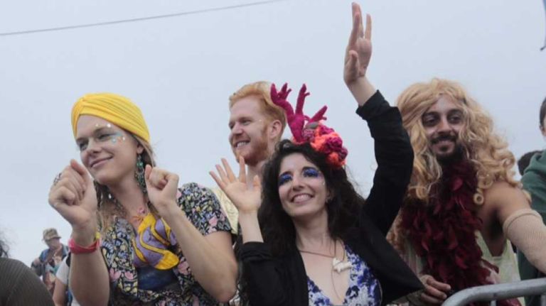 2015 Coney Island Mermaid Parade photos 45 Spectators at the 33rd annual Mermaid Parade in Coney Island on Saturday, June 20, 2015.