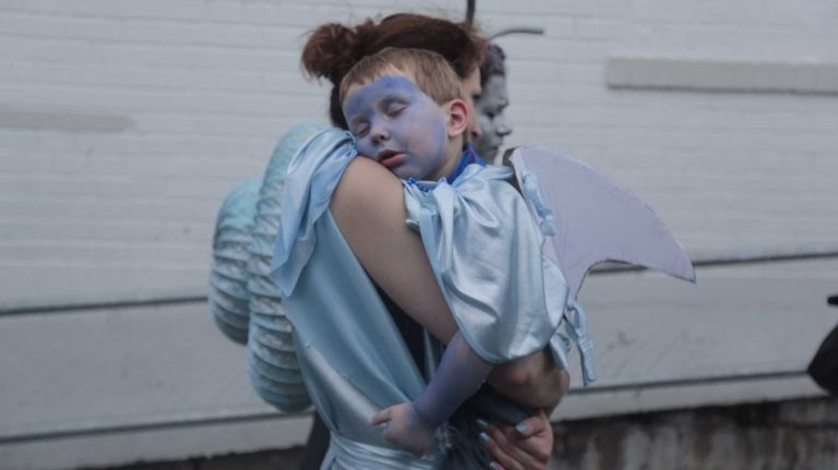 2015 Coney Island Mermaid Parade photos 49 A sleepy participant at the Mermaid Parade in Coney Island on Saturday, June 20, 2015.