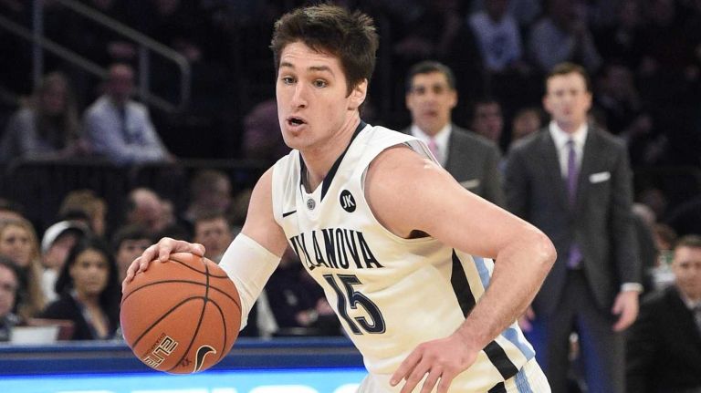 Villanova Wildcats guard Ryan Arcidiacono drives the ball against the Providence Friars in a Big East semifinal men's basketball game at Madison Square Garden on Friday, March 13, 2015.