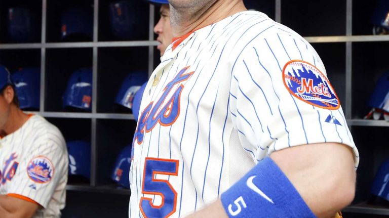 David Wright 28 David Wright of the Mets prepares for a game against the Atlanta Braves at Citi Field on Thursday, July 10, 2014.