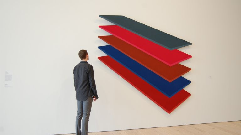 Thomas Downing creates an optical illusion with 