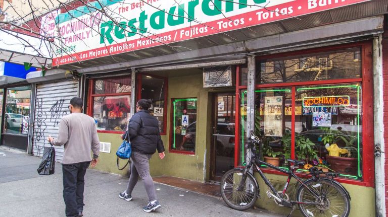 Xochimilco is a restaurant on Melrose Ave. in the Melrose neighborhood in the Bronx on April 15, 2015. 