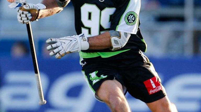 NY Lizards vs. Ohio Machine 42 HEMPSTEAD, NY - APRIL 12: Paul Rabil #99 of the New York Lizards carries the ball against the Ohio Machine at James M. Shuart Stadium on April 12, 2015 in Hempstead, New York. (Photo by Mike Stobe/Getty Images)