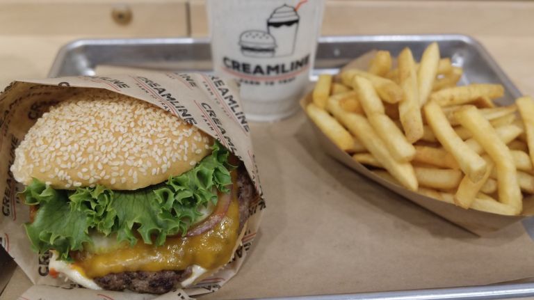New to the standalone spot is the Chelsea combo deal: a burger, fries and a soda for $15 -- or go nuts with a burger, fries and milkshake for $18. 