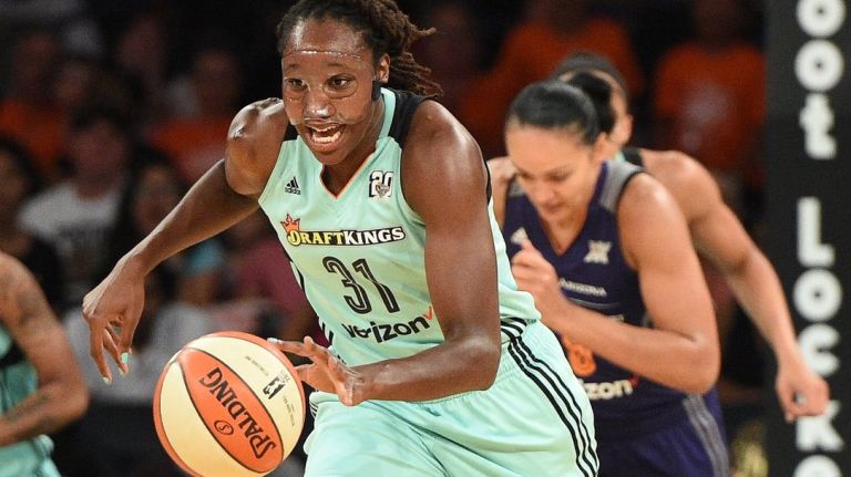 Tina Charles averaged 23.3 points, 10 rebounds and 6.3 assists in the Liberty's last three games.