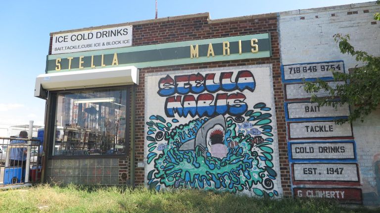 Stella Maris will help you get set up to go fishing in the bay.