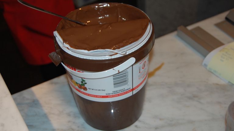 Giant vats of the stuff, everywhere.