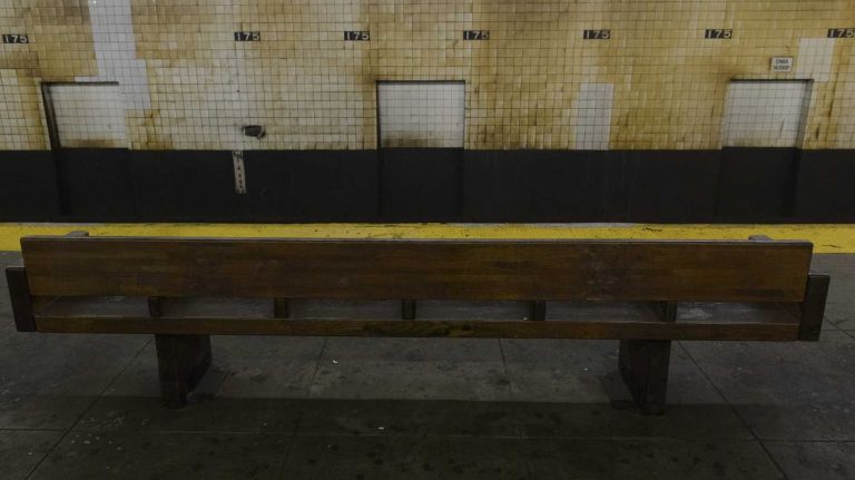 A state of disrepair is visible at the 175th Street A-Line subway station in Manhattan on Wednesday, September 02, 2015. An analysis by the Citizen Budget Commission found that the 52 Street-Lincoln Avenue subway station was one of the worst stations because it has 'components' in disrepair, such as platforms and stairs.