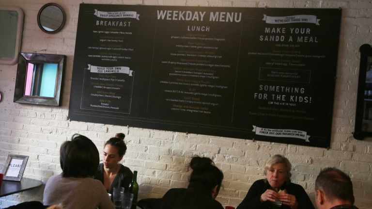 Ted and Honey at 264 Clinton Street in Cobble Hill, Brooklyn, Monday, Jan., 5, 1015.