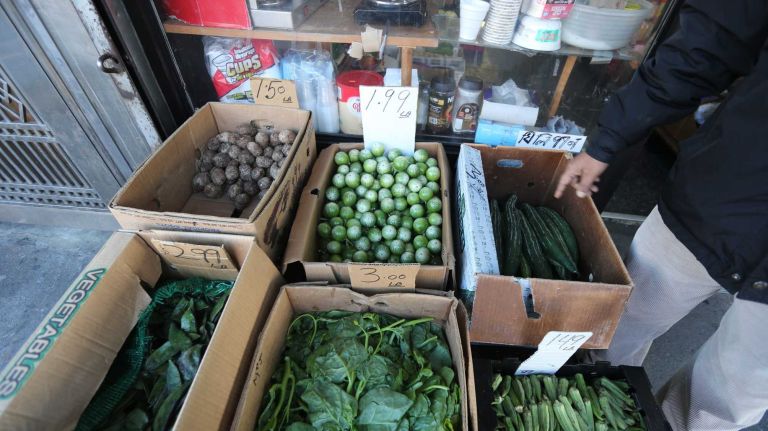 City Living: Kensington 28 Vegetable for sale at a Bangladeshi deli at 481McDonald Ave near Church ave. in Kensington, Wednesday, Dec., 17, 2014.