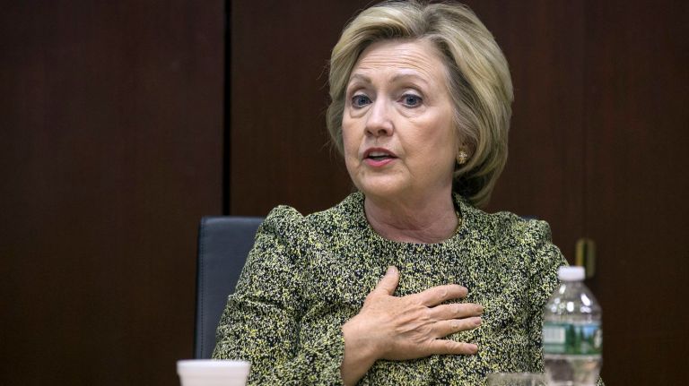 Hillary Clinton on the legacy of 1994 1 Democratic presidential candidate Hillary Clinton on April 11, 2016 called the Common Core curriculum's implementation a