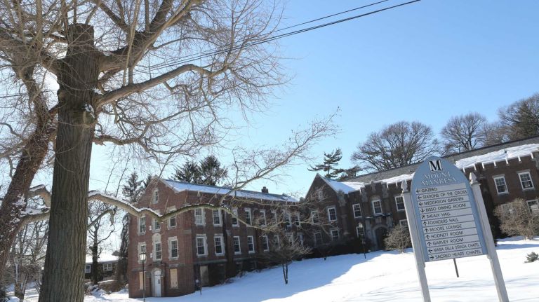 Shealy Hall at Mount Manresa. The site encompasses a Jesuit retreat house, an 88-year-old chapel and completely unaltered terrain, was recently sold to real estate developers.