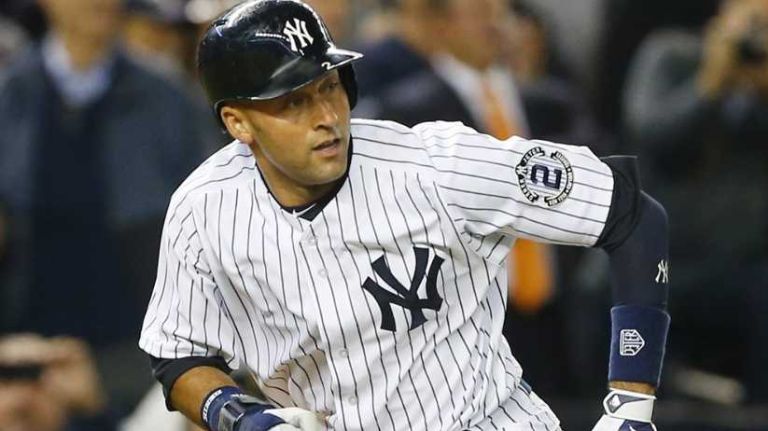 Derek Jeter's final game at Yankee Stadium 152 Derek Jeter of the Yankees scores a run in the first inning against the Baltimore Orioles at Yankee Stadium on Thursday, Sept. 25, 2014.