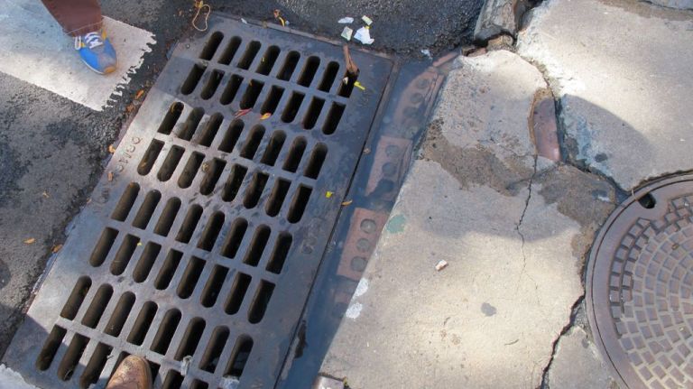 Catch basins are prime hideouts for rats. Water that flushes down the street, carrying refuse, is a prime source of food. Bragdon says health inspectors on the hunt for rodents are constantly asking, 
