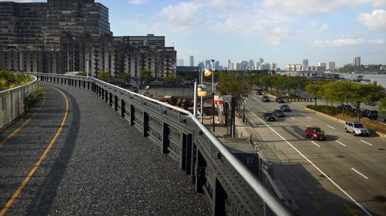 High Line photos: Final section of the park opens 27 A view from the High Line at the Rail Yards before an opening ceremony in Chelsea on Sept. 20, 2014. It's the third and most northern section of the High Line, extending from 10th Ave. at 30th St. to 12th Ave. and 34th St.