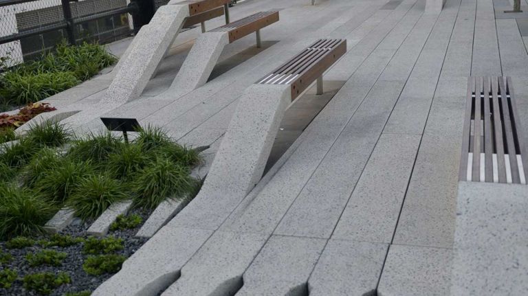 High Line photos: Final section of the park opens 32 A view from the new High Line at the Rail Yards seen before the opening of the $35 million extension of the popular park in Manhattan on Saturday, Sept. 20, 2014.