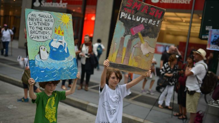 People's Climate March photos 4 The People's Climate March on Sept. 21, 2014.