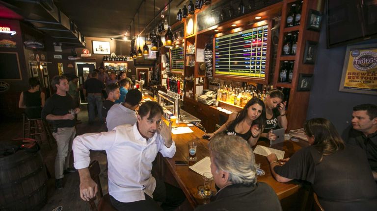 Hell's Kitchen 20 The Pony Bar in Hell's Kitchen is known for its assortment of craft beers and cask ales, all brewed domestically. (Oct. 4, 2013)