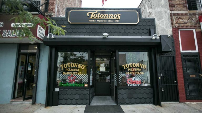 Inside Totonno Pizzeria Napolitano in Coney Island Brooklyn, on August 1, 2014. By Anthony Lanzilote.
