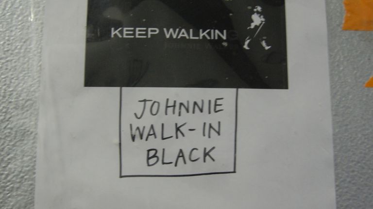 For a good time, hit up the Johnnie Walk-In Black.