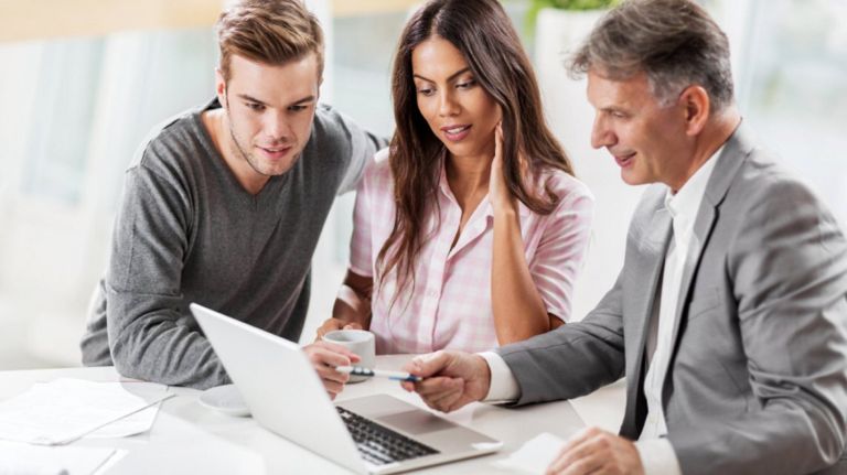 Meeting with an accountant.