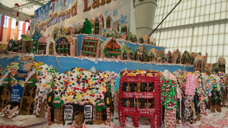 Chef Jon Lovitch works year-round to complete GingerBread Lane.