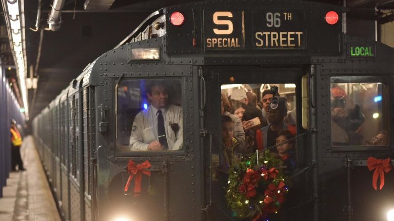 MTA's Holiday Nostalgia Train makes its annual debut: See photos 16 Expect crowds when you board the nostalgia train.