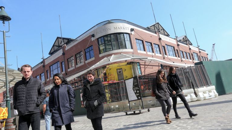 The Fulton Market at the South Street Seaport, Tuesday, Mar. 8, 2016.