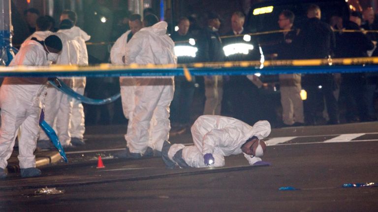 Oscar Vera tried to flee with NYPD Det. Jon Gladstone hanging onto car: Officials 1 An NYPD detective was accidentally shot by his partner in Brooklyn as they were trying to arrest three people who had just finished a heroin deal in their vehicle, police said, on Tuesday, March 8, 2016.