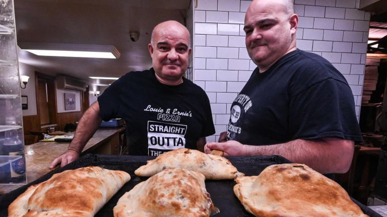 Brothers behind Louie and Ernie's keep it simple: 'We just make pizza' 4 John Tiso, left, was 20 and Cosimo was 16 when they both started running Louie and Ernie's Pizza.
