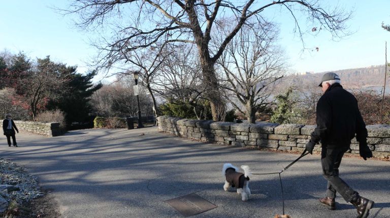Fort Tryon Park in Washington Heights, Wednesday, Jan. 6, 2016.